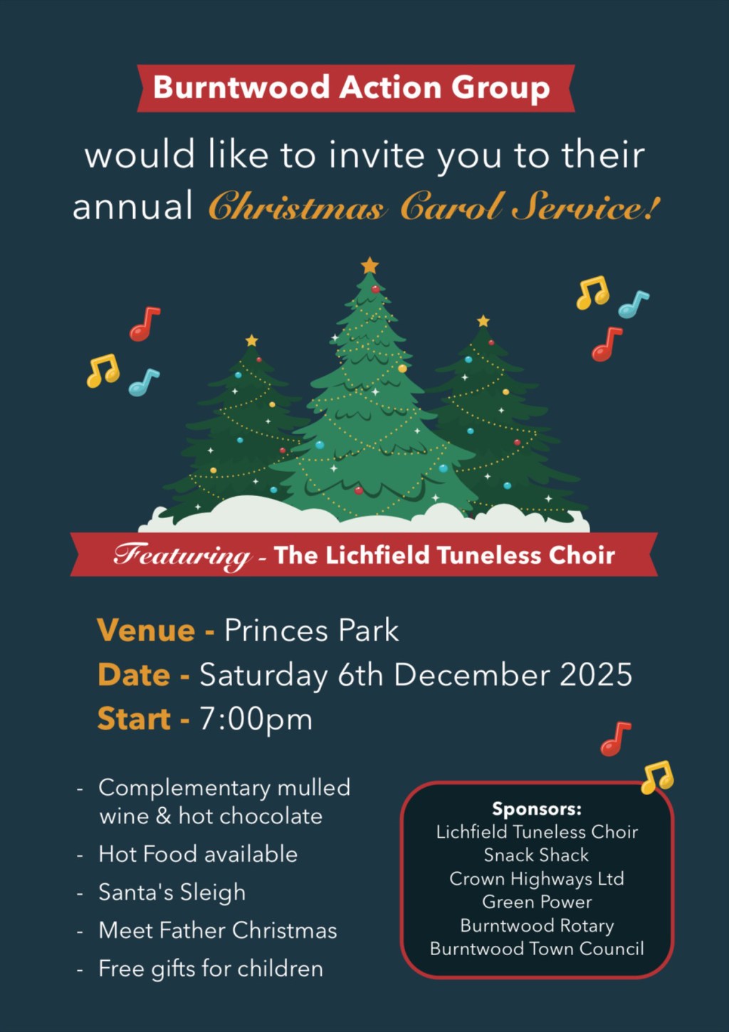 🎄 You’re Invited! Annual Christmas Carol Event&nbsp;🎅