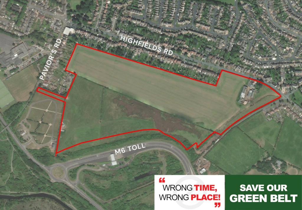 Highfields Road – Planning Objection Template
